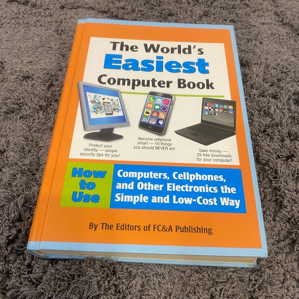 The World's Easiest Computer Book - Orange Cover